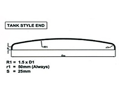 Tank Style Dished End